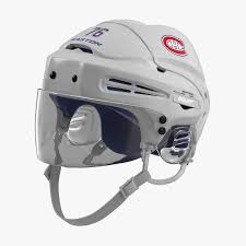 Hockey Helmet Montreal Canadiens 3d Model Ad Helmet Hockey Montreal Model Hockey Helmet Helmet 3d Model