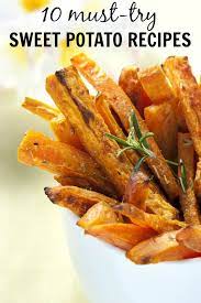 Did You Know Sweet Potatoes Are Full Of Vitamin D Which Helps To Boost Your Immu Crispy Sweet Potato Fries Spicy Sweet Potato Fries Sweet Potato Recipes Fries