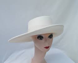 Ivory Felt Hat