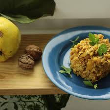 Quitte Reis Pfanne Mit Walnussen Veganes Rezept Auf 100affen De Rezept Rezepte Lebensmittel Essen Quitte