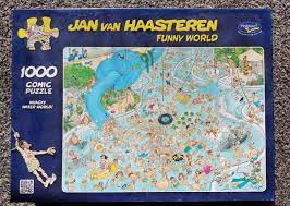 Jumbo jan van haasteren castle conflict jigsaw puzzle (5000 piece), fishpond.co.nz Jan Van Haasteren Wacky Water World By Holdson Shop Online For Toys In New Zealand