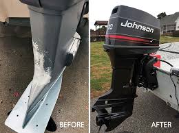 I've been on the lake a couple of times this year. How To Repaint Your Outboard Boatus
