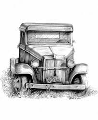 An original graphite and watercolor drawing. Car Drawing For My Son Cool Car Drawings Car Drawing Pencil Car Drawings