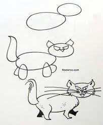 Karikatur Kedi Nasil Cizilir Resimli Gosterim Nazarca Com