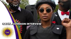 Ms johnson speaking during a black lives matter protest in london in june 2020. Sasha Johnson On Uk Race Soldiers Banned From London Biased Mzungu Media Against Activist Youtube
