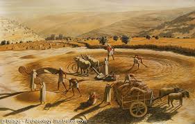 Araunah S Threshing Floor Threshing Floor Archaeology Ancient