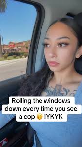 Rolling Down Window with Tint
