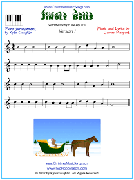 Jingle bells (easy)(easy version) sheet music for piano. Jingle Bells For Piano Short Version Free Sheet Music