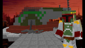 Star Wars Boba Fett S Slave I In Minecraft Youtube