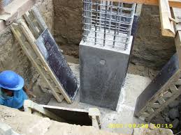 Saya membangun rumah 2 lantai lantai 2 hanya setengah 6 5mx5m dengan dasar pondasi cakar ayam 60 60 besi 10 full dgn cor beton 80 80 jarak . Perhitungan Pondasi Telapak Blog Nobel