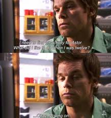 Dexter trying to relatable is the funniest thing : r/Dexter