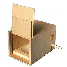 Shillings Budgie Nest Box One Size Brown Nesting Box Suitable For Budgies Opening Located On The Left Hand Budgie Nest Box Nesting Boxes Bird House Kits