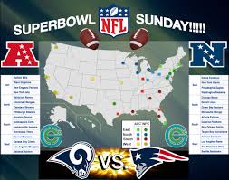 The niners will host the nfc title game because they stopped the seahawks inches short on the final play of the nfl season. Paul B Barbs En Twitter Superbowl The Largest Sports Event In The Usa Today My Home City S Team The Losangeles Rams Face Off Against The N E Patriots For Those Of You Outside