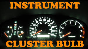 I have a 99 toyota camry and the dash lights just went out. Instrument Cluster Bulb Replacement Youtube