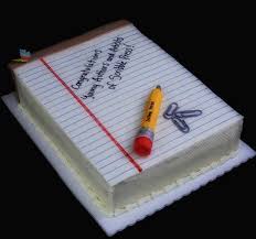 Class Teacher Birthday Cake For Teacher Notepad Cake Teacher Cakes Teacher Birthday Cake School Cake