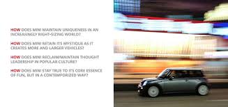 But like all the vehicles under the bmw flagship, they tend to break down and are. Mini Cooper Brand Book Jay Pattisall