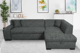 Whether you need the chaise on the left or the right, we have you covered. Sofa L Form Minos P Rechts Mit Schlaffunktion Anthrazit Sofas Zum Halben Preis