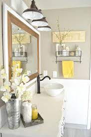 See more ideas about yellow bathrooms, teal and yellow, teal. How To Easily Mix Vintage And Modern Decor Sarah Joy Farmhouse Bathroom Decor Bathroom Decor Retro Home Decor