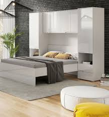 Maybe you would like to learn more about one of these? Cellini White Gloss Over Bed Storage Unit Bridge Wardrobe Fitment Bridging 2899 748 00 Picclick Uk