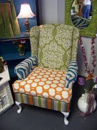 Riffraff Funky Wing Back Chair Funky Wingback Chairs Wingback Chair Reupholster Chair Dining