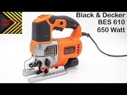 Stichsäge black& decker altes modell, funktioniert aber. Werkzeug Test Stichsage Black Und Decker Bes610k Youtube