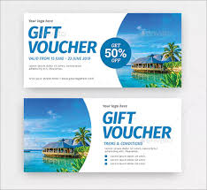 Easily update colors, fonts, and images. 40 Travel Gift Voucher Templates Free Premium Psd Eps Downloads