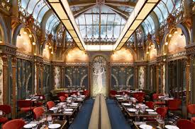Dining Room Once Hidden From the Nazis Marries Art Nouveau With Red Meat –  Scout Magazine