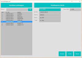 Download Aplikasi Pembayaran Listrik Berbasis Excel Source Code Aplikasi