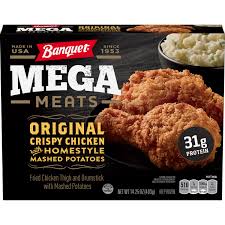 The 20 best ideas for frozen fried chicken. Banquet Mega Meats Frozen Meal Original Crispy Chicken With Homestyle Mashed Potatoes 14 25 Ounce From Walmart In Fort Worth Tx Burpy Com