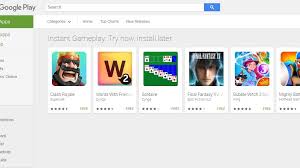 Free online games for different tastes: Google Play Now Lets You Try Some Games Without Downloading Or Installing