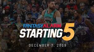 Nba standings are also posted here. Dfs Nba Starting Five December 7 Jon Impemba Fantasy Baseball Daily Fantasy Sports Nba Injuries