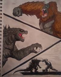 1 072 Me Gusta 14 Comentarios Joshua Ignacio Josh131 Ji En Instagram Two Titans A God And A King So Hype For Godzilla Godzilla Vs King Kong Vs Godzilla