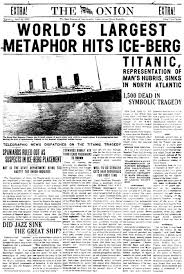 World S Largest Metaphor Hits Iceberg Titanic Photos Rms Titanic Titanic