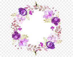 You can use it in your daily design, your own artwork and your team project. Purple Flower Wreath