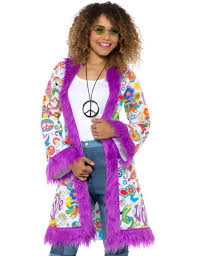 Erano gli hippie, un movimento culturale che partì dagli stati uniti e raggiunse ogni angolo del mondo, promotore di sotto, una famiglia della comune hippie mystic arts. Giacca Lunga Hippie Anni 60 Per Donna Costumi Adulti E Vestiti Di Carnevale Online Vegaoo