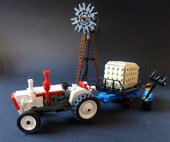 David Brown 780 Lego Tractor Lego Projects Lego Boat