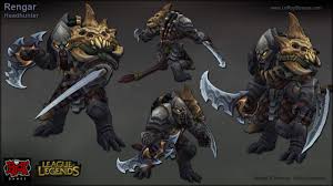 Rengar Headhunter Concept Jpg Jpeg Image 1280 720 Pixels Scaled 92 Game Concept Art League Of Legends Characters League Of Legends