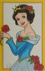 Check out my disney princesses playlist for more princess drawings. Snow White Disney Princess Drawing Art Fanart Artwork Rose Ebay