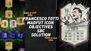 Totti World Cup 2006 Easiest Way Possible Madfut Icons Madfut21 Youtube