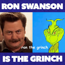 ron swanson the grinch