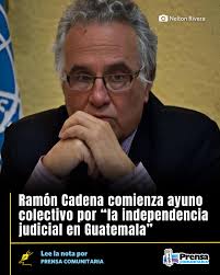 🚨 Abogado Ramón Cadena inicia pide el cese de la persecución penal como  mecanismo de represión y la destitución de la fiscal general Consuelo  Porras. Lee y comparte, visita el link en