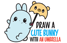 Cards with cute animals and hand drawn lettering on white background, pastel colors. Draw Cute Baby Animals Archives How To Draw Step By Step Drawing Tutorials