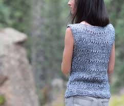 There are 324 eyelet knit fabric for sale on etsy, and they cost $9.97 on average. Eyelet Sleeveless Top Easy Knitting Pattern Mama In A Stitch