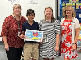 When it comes to the Polk County Kids Tag Art (KTA) program, this has been  quite a year for kids named Jocelyn at Wendell Watson Elementary.  Superintendent Heid visited the school yesterday