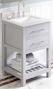 Maybe you would like to learn more about one of these? 24 Grey Bathroom Vanity White Carrara Marble Vanity Top With Undermount Rectangle Bowl