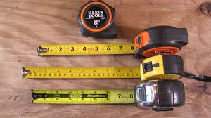 The main middle marking inside the inch represent 1/2 inch (half inch) the next small markings represent 1/4 of an inch (quarter inch) & 3/4 of an inch (three fourth inch) More To Tape Measure Markings Than Meets The Eye Chicago Tribune