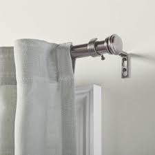Looking for home depot hours of operation or home depot locations? Home Decorators Collection Mix And Match 1 In Single Curtain Rod Bracket In Gunmetal 2 Pack U Gm885059f The Home Depot