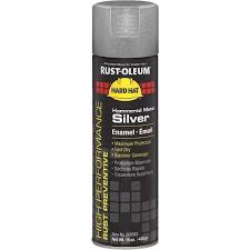 Rust Oleum Silver Hammered Enamel Spray Paint 46975595 Msc Industrial Supply