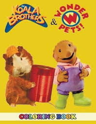 Baby and mother koala coloring pages. The Koala Brothers And Wonder Pets Coloring Book Angela Westfild Book Buy Now At Mighty Ape Nz