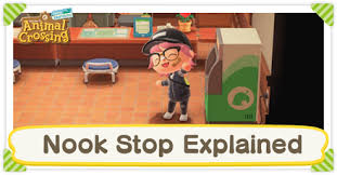 Press the nook button (the raised nook symbol on the lower front panel of your nook). Nook Stop Explained Acnh Animal Crossing New Horizons Switch Game8